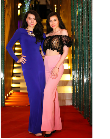 Linh Chi gợi cảm dự tiệc - 8 Á hậu Linh Chi