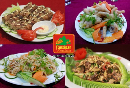 Một số món khai vị được yêu thích tại nhà hàng Fansipan