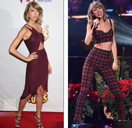 Taylor Swift gợi cảm hát mừng Giáng sinh - 2 Taylor
