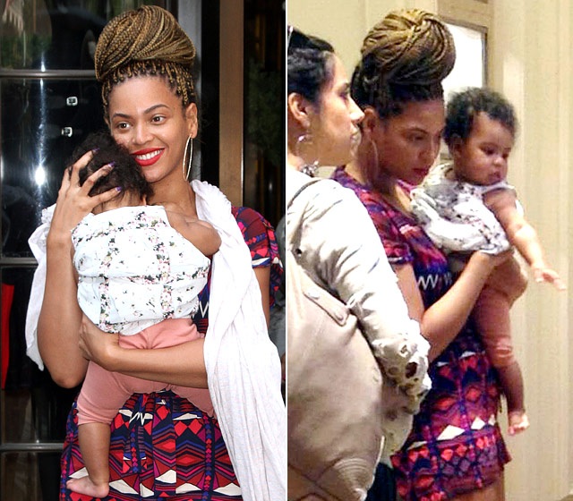 Những hình ảnh đáng yêu của con gái Beyonce - 9 Sao và bé