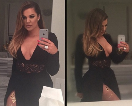 Khloe Kardashian khoe thân hình rực lửa trong tiệc Giao thừa - 7 Khloe Kardashian