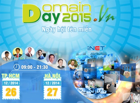 Sắp diễn ra ngày Domain Day Việt Nam 2015 - 1 Sắp diễn ra ngày Domain Việt Nam