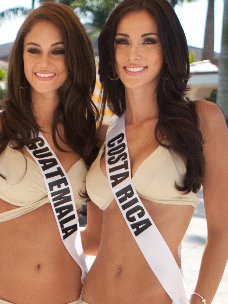 Hoa hậu Costa Rica và Guatemala
