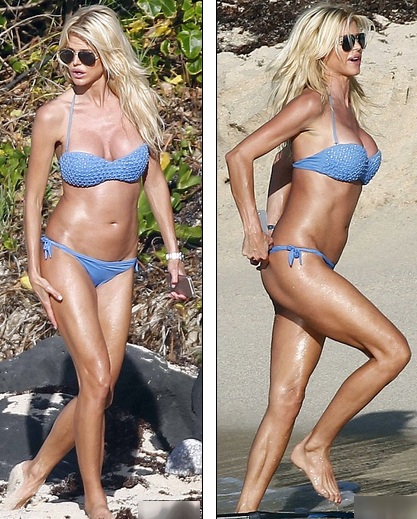 Siêu mẫu 40 tuổi bốc lửa trên biển - 9 Victoria Silvstedt