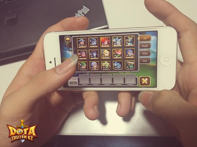gMO số 1 Châu Á DoTa Truyền Kỳ “trình làng” phiên bản iOS - 2 Trải nghiệm DoTa Truyền Kỳ mượt mà trên hệ điều hành iOS