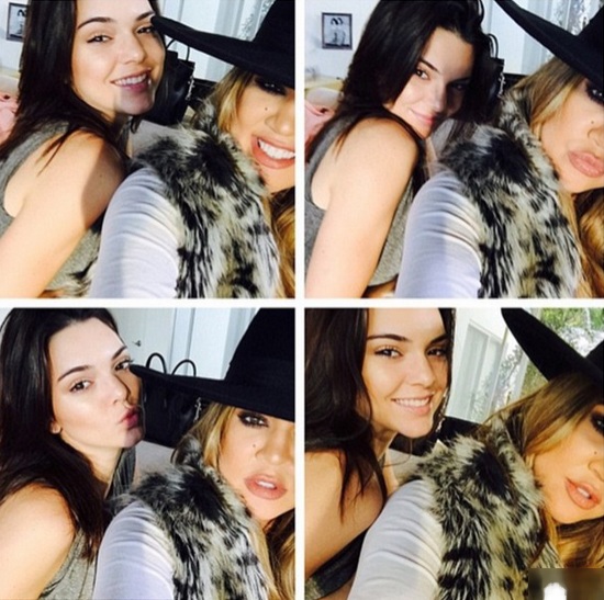 Em cô Kim liên tục tung ảnh “tự sướng” - 2 Khloe Kardashian