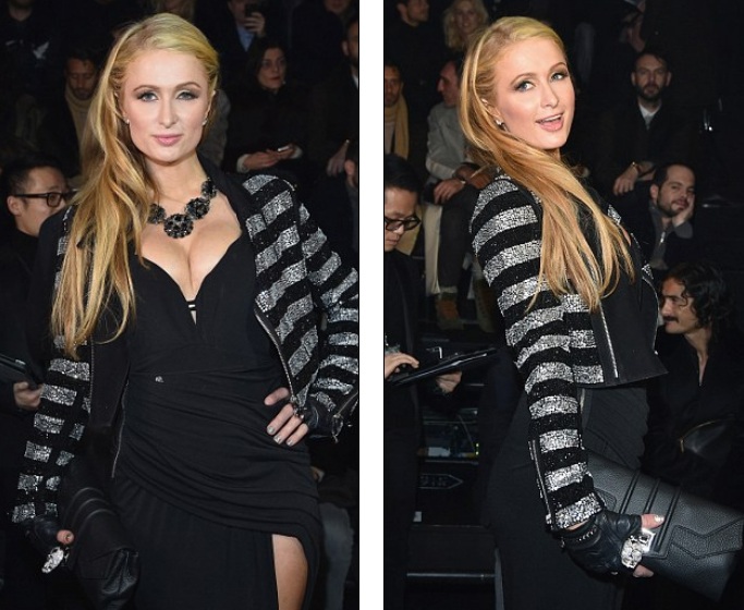 Paris Hilton gợi cảm “hết mức” tại tuần lễ thời trang Milan - 3 Paris Hilton