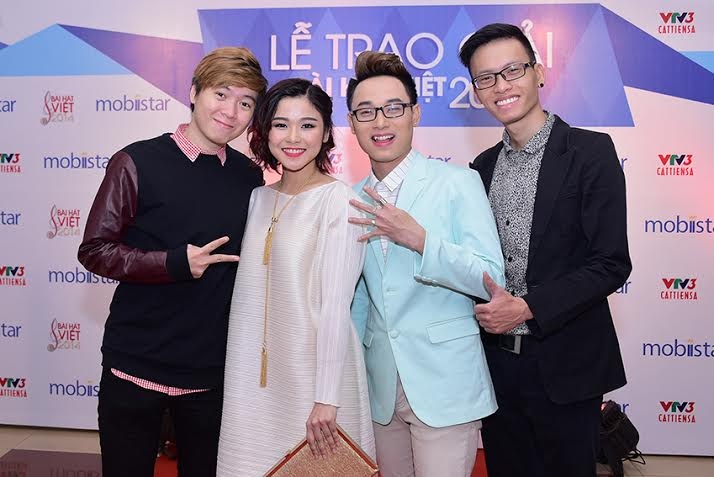 Vũ Cát Tường lập kỷ lục chưa từng có tại Bài hát Việt 2014 - 5 Nhóm tác giả và nhạc sĩ “bốn chữ lắm” cùng vui vẻ với giải thưởng bài hát của năm 2014