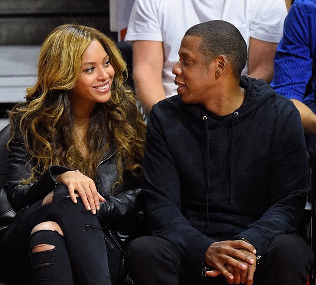 Beyonce - Jay Z hạnh phúc đi xem bóng rổ - 9 Beyonce and Jay Z