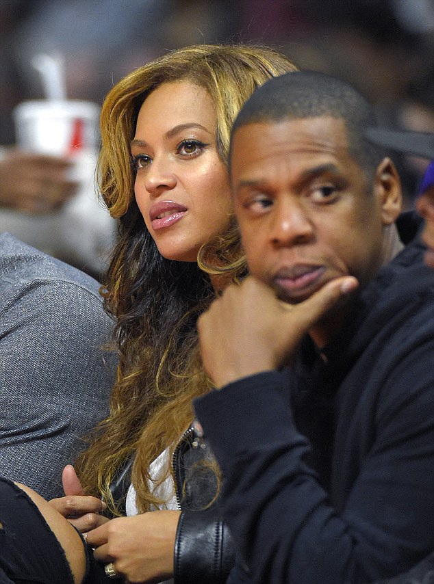 Beyonce - Jay Z hạnh phúc đi xem bóng rổ - 13 Beyonce and Jay Z