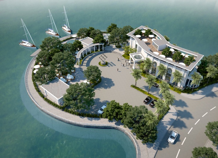 Hải sản Lã Vọng “Bán Đảo Hoàng Cầu” đẳng cấp, lung linh ra mắt khách hàng Hà Nội - 1 Vị trí đẹp như “mơ” của nhà hàng