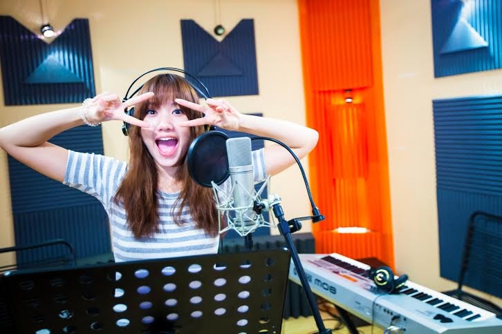 Hari Won cực kỳ đáng yêu khi tham gia lồng tiếng