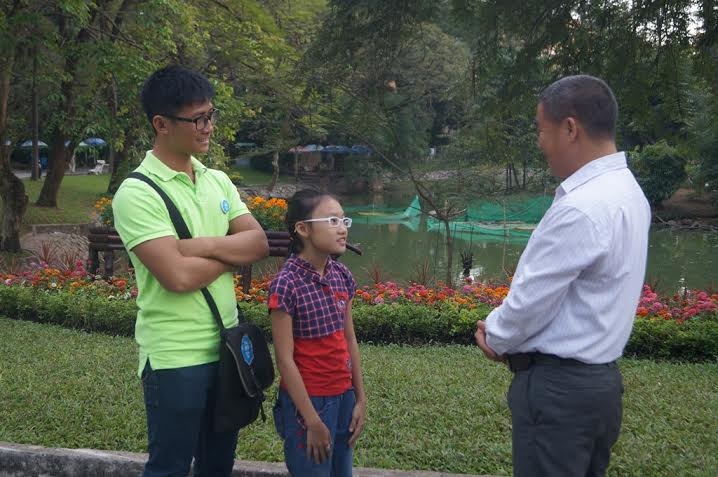 Ca sĩ Thiên Vương có nhiều tài lẻ - 1 Thiên Vương giúp bé Phạm Minh Ánh (lớp 5) thực hiện ước mơ tìm hiểu về loài chim