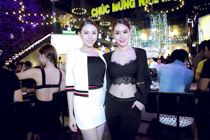 Á hậu Linh Chi và siêu mẫu Châu Á Kỳ Hân