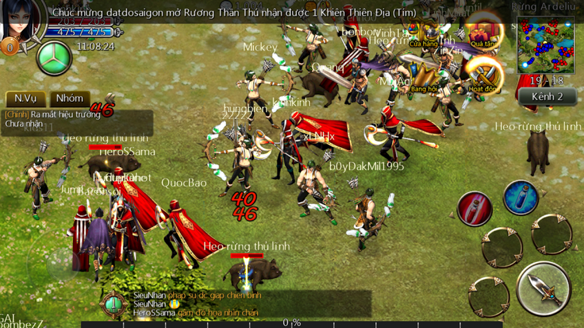Người Việt làm game nhập vai: Gian nan thử sức! - 1 Hình ảnh trong game của Ác Thần Online