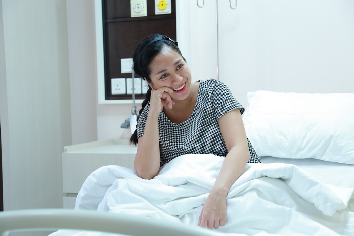 Ốc Thanh Vân “vượt cạn” lần 3 - 2 Ốc Thanh Vân đã sinh con trai ngày 8/2