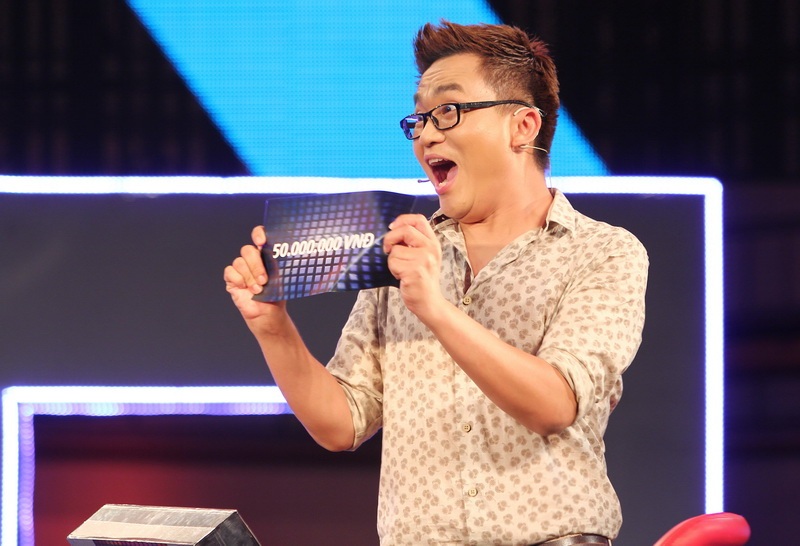 MC Đại Nghĩa ghi điểm với khán giả bởi lối dẫn dắt hài hước