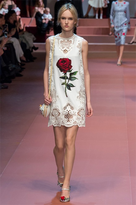 Một số thiết kế trong BST thu đông 2015 của Dolce & Gabbana