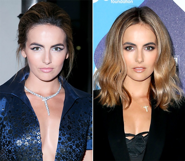 Những “pha” đổi màu tóc táo bạo của “sao” - 2 Camilla Belle