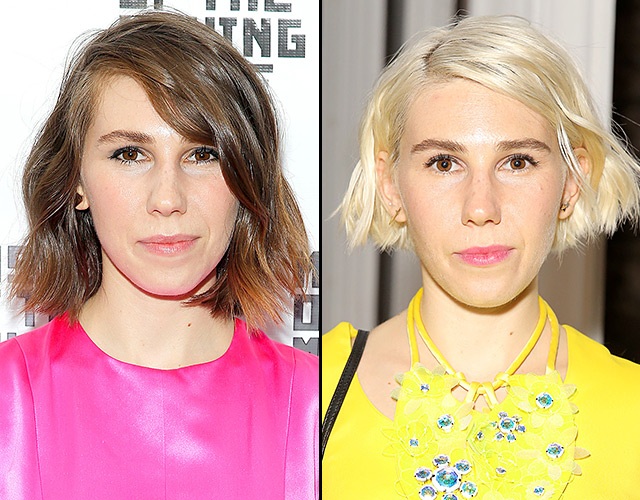Những “pha” đổi màu tóc táo bạo của “sao” - 6 Zosia Mamet