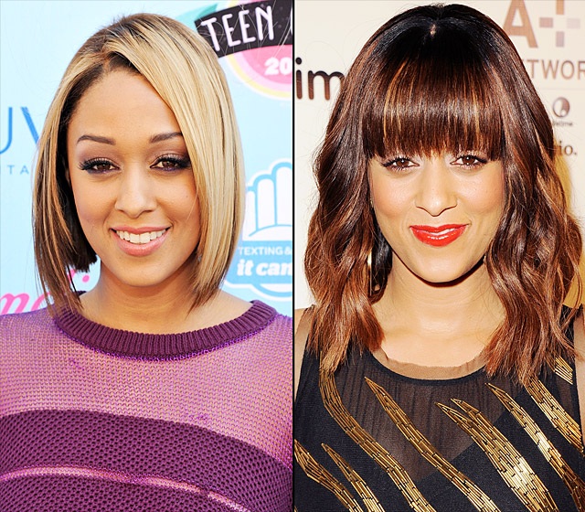Những “pha” đổi màu tóc táo bạo của “sao” - 11 Tia Mowry