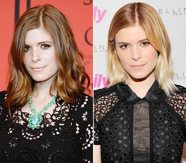 Những “pha” đổi màu tóc táo bạo của “sao” - 13 Kate Mara