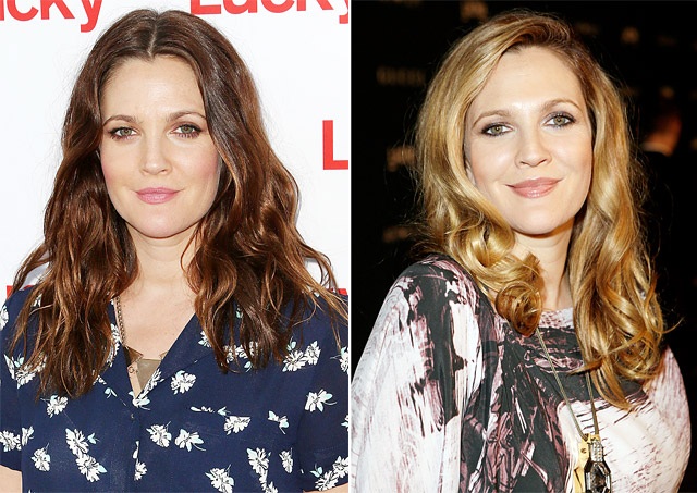 Những “pha” đổi màu tóc táo bạo của “sao” - 14 Drew Barrymore