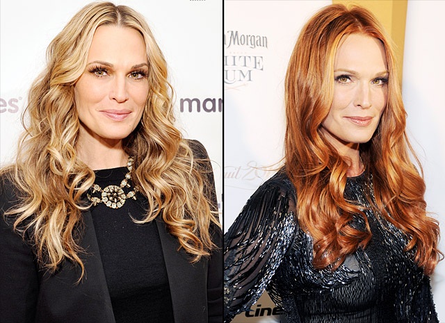 Những “pha” đổi màu tóc táo bạo của “sao” - 16 Molly Sims