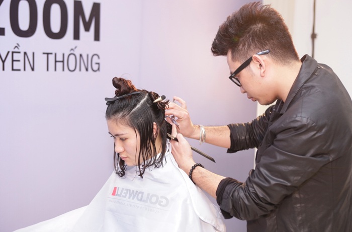 Thanh lịch thời thượng với Color Zoom 2015 - 1 Kiểu tóc mới là mái tóc ngắn hiện đại, trẻ trung giúp bạn không mất quá nhiều thời gian để chăm sóc