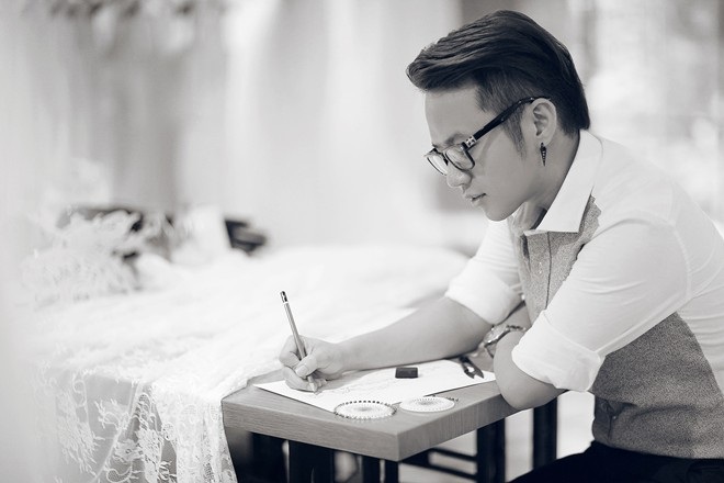 Chung Thanh Phong sắp ra mắt BST mới - 1 Chung Thanh Phong sắp ra mắt BST mới