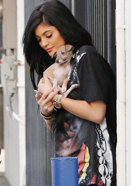 Em cô Kim vẫn chia sẻ ảnh gợi cảm bất chấp chỉ trích - 7 Hình ảnh của Kylie trong đời thường giản dị và kín đáo hơn nhiều.