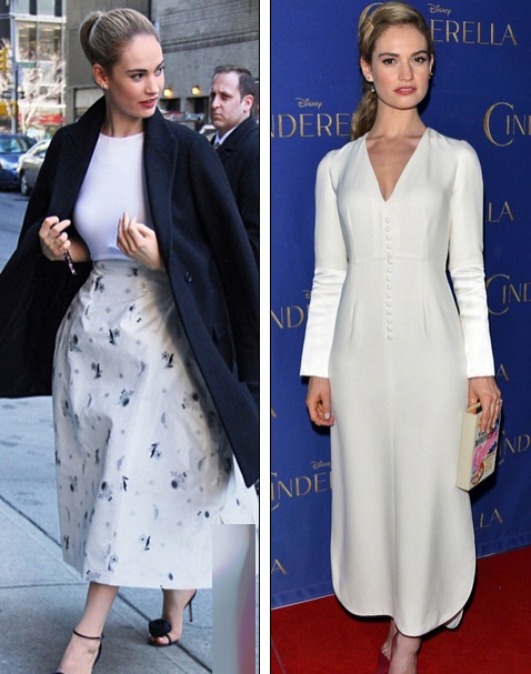Ngắm bộ sưu tập váy hàng hiệu của “Lọ Lem” Lily James - 11 Lily James