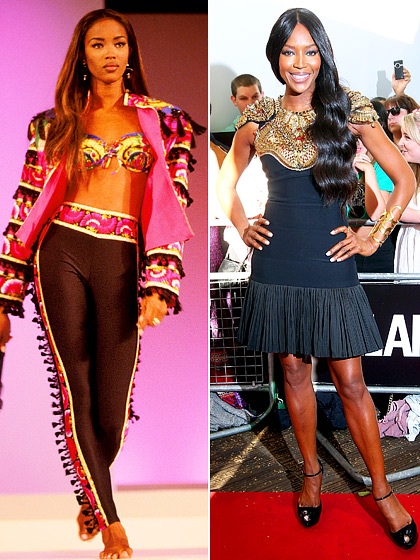 Những siêu mẫu nổi tiếng thế giới ngày ấy - bây giờ - 1 Naomi Campbell