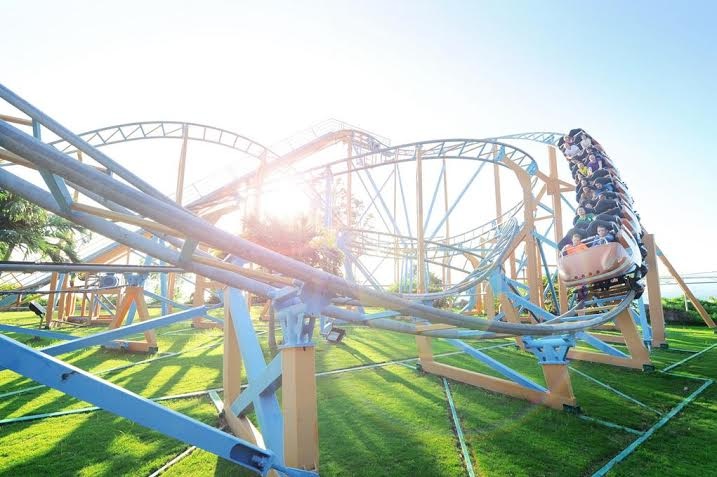 Vinpearl Land - Lựa chọn số 1 cho kỳ nghỉ - 1 Tàu lượn siêu tốc với đường ray vặn xoắn liên tục và tốc độ “khủng khiếp”