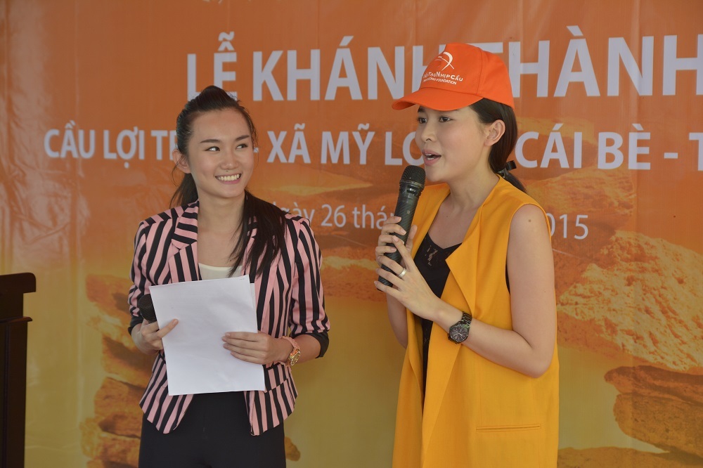 Diễn viên Cao Thái Hà bày tỏ cảm xúc trong lần đầu tham gia Kiến tạo nhịp cầu