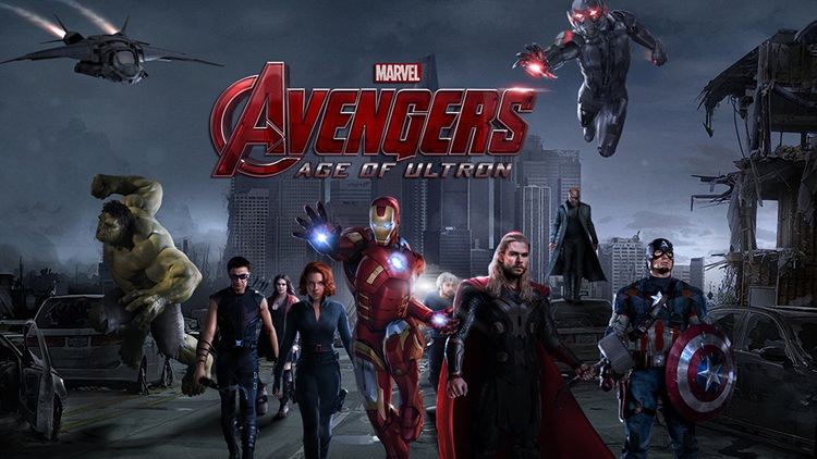 Phim “Bộ tứ siêu anh hùng” đang “hot” - 1 Avengers: Age of Ultron hạ gục 50 Sắc thái tại Anh