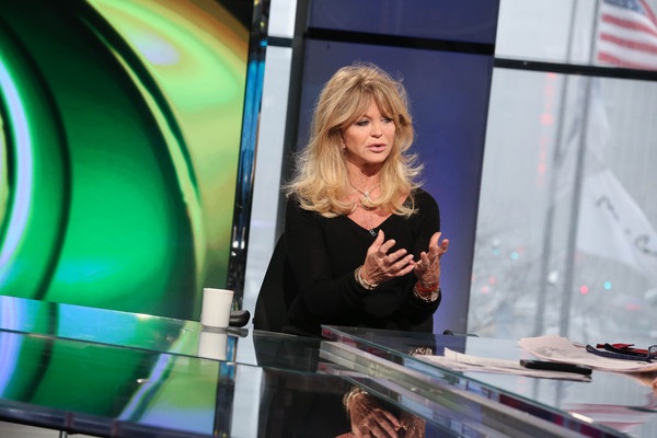 Goldie Hawn rạng rỡ trên truyền hình hồi đầu tháng 3