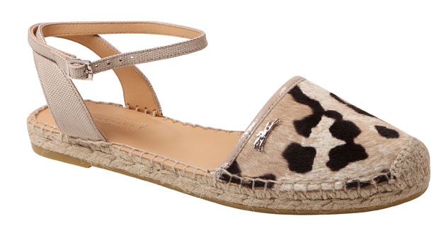 Bộ sưu tập giày xuân hè 2015 Longchamp Esprit Espadrille - 2 Những đôi sandal với quai đeo ankle strap sẽ tiếp tục thể hiện “sức nóng” trong mùa này