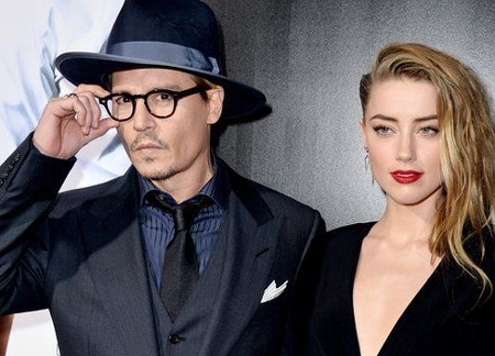 Cún cưng của Johnny Depp đối mặt “án tử” - 2 Johnny Depp và vợ trẻ đẹp.