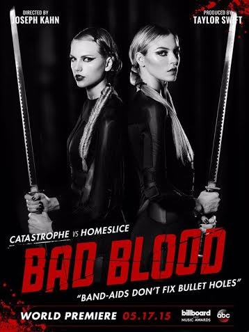Poster quảng cáo chính thức cho MV Bad Blood