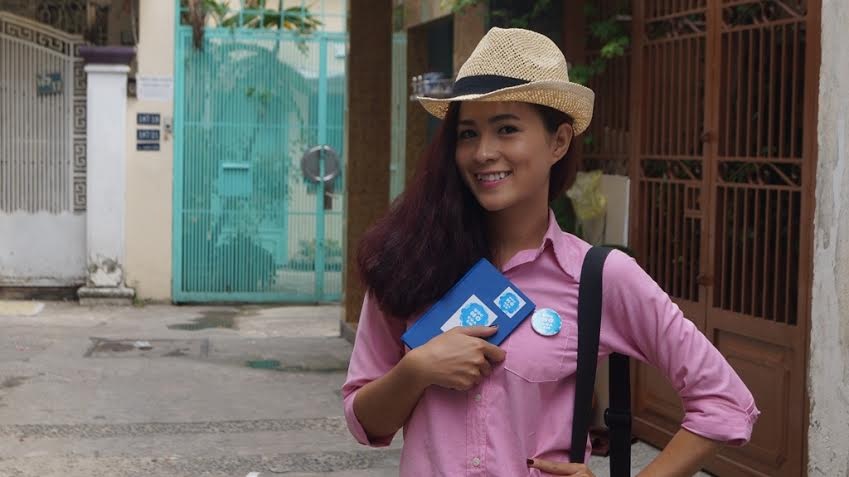 Thùy Trang rạng rỡ tham gia truyền hình thực tế - 1 Thùy Trang rạng rỡ tham gia truyền hình thực tế