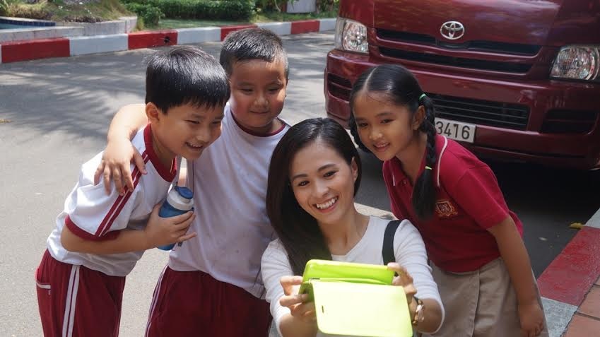 Thùy Trang rạng rỡ tham gia truyền hình thực tế - 2 Thùy Trang rạng rỡ tham gia truyền hình thực tế