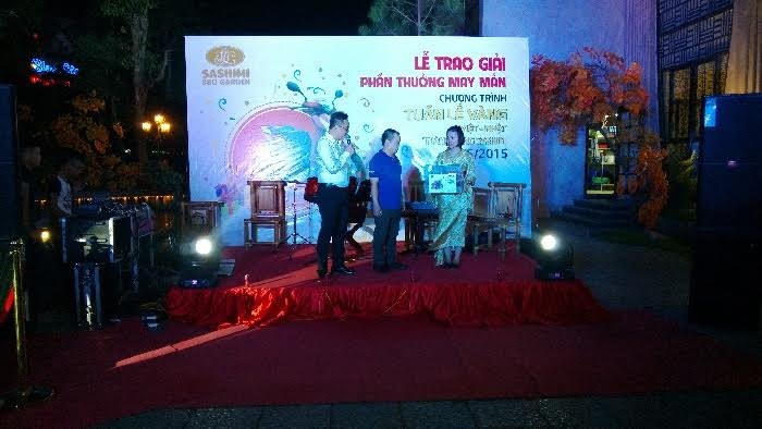 Chương trình bốc thăm trúng thưởng diễn ra hết sức sôi động, hấp dẫn