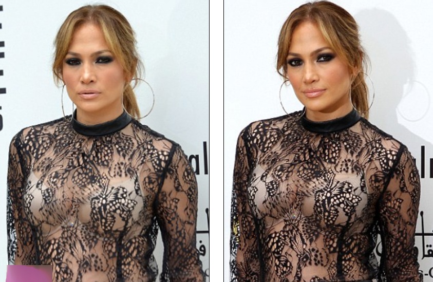 Jennifer Lopez bốc lửa với áo xuyên thấu - 3 Jennifer Lopez