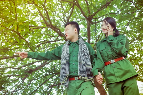 Hoàng Phi Mạnh hóa thân thành bộ đội - 5 Hoàng Phi Mạnh hóa thân thành bộ đội