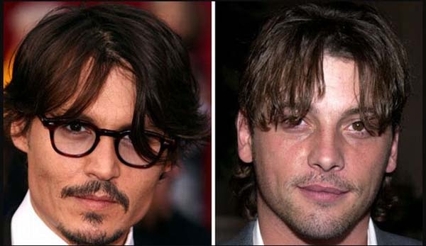 Những “sao” có vẻ ngoài rất giống nhau - 9 Johnny Depp & Skeet Ulrich