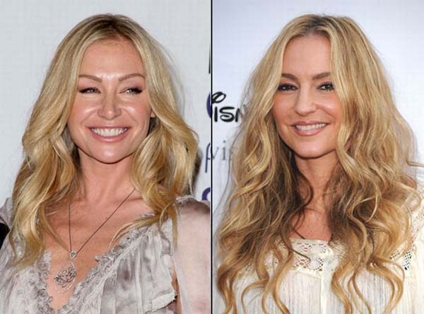 Những “sao” có vẻ ngoài rất giống nhau - 10 Portia de Rossi & Drea de Matteo