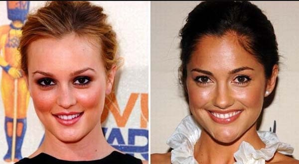 Những “sao” có vẻ ngoài rất giống nhau - 13 Leighton Meester & Minka Kelly