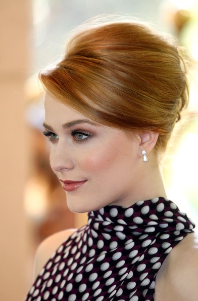 Những kiểu tóc đầy quyến rũ của “sao” - 1 Evan Rachel Wood