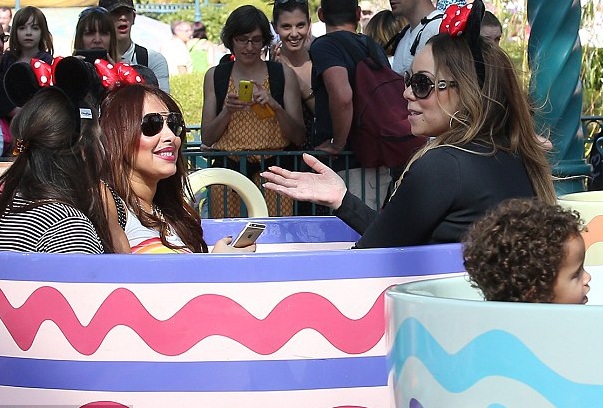 Mariah Carey nhí nhảnh đi chơi tại Disneyland - 6 Mariah Carey